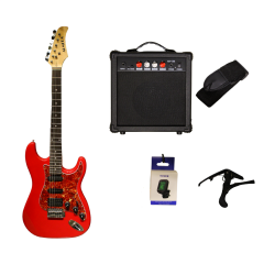 Almeda Elektro Gitar Red