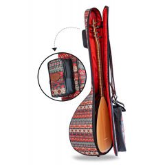 Profesyonel Gigbag Bağlama Kılıfı Otantik Kısa Sap